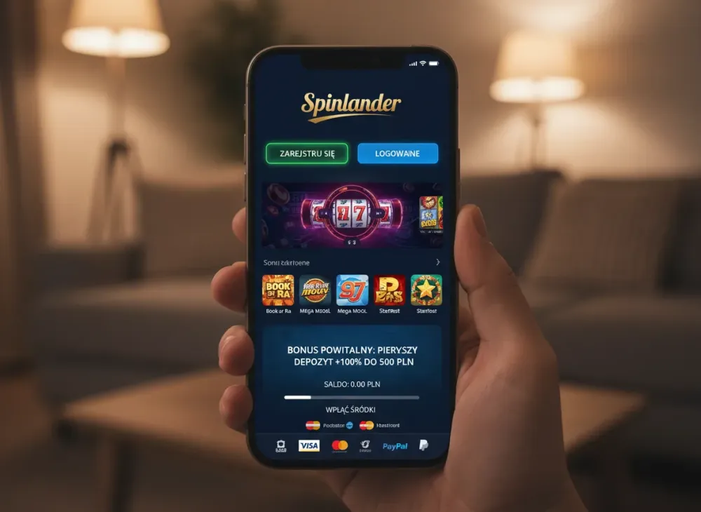 Spinlander rejestracja – nowe konto gracza i pierwszy depozyt